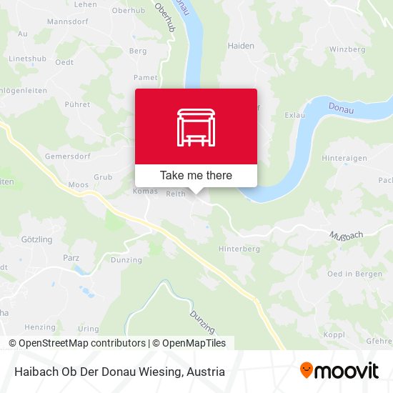 Haibach Ob Der Donau Wiesing map