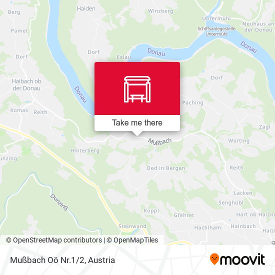 Mußbach Oö Nr.1/2 map