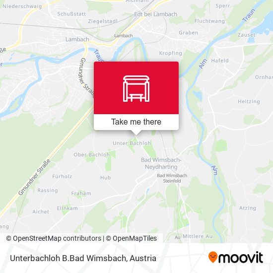 Unterbachloh B.Bad Wimsbach map