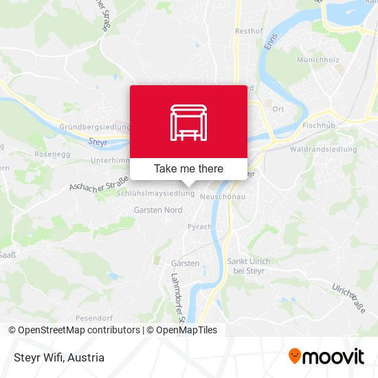 Steyr Wifi map