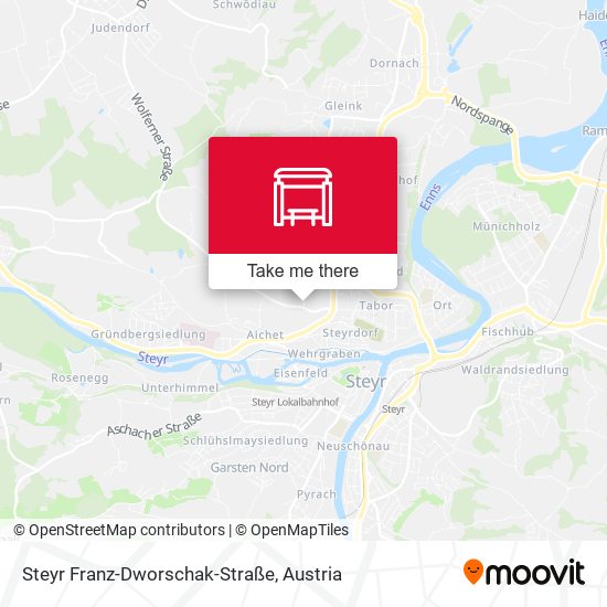 Steyr Franz-Dworschak-Straße map