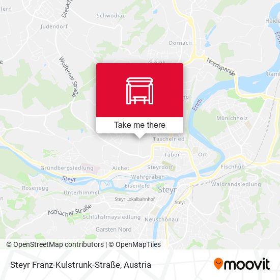 Steyr Franz-Kulstrunk-Straße map