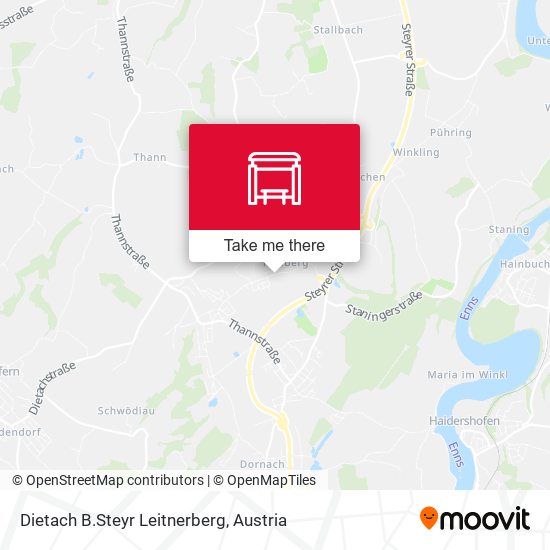 Dietach B.Steyr Leitnerberg map