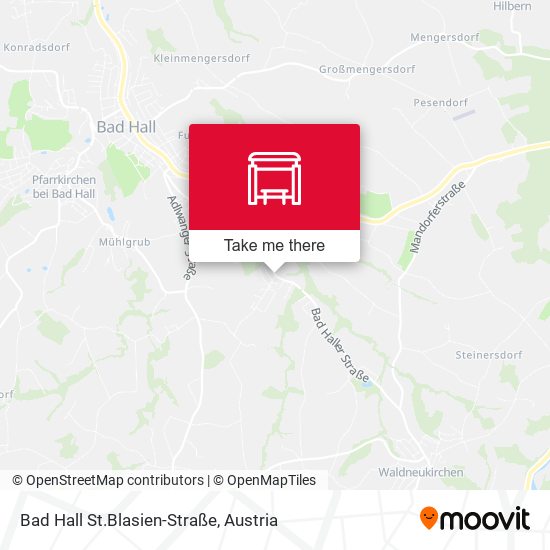 Bad Hall St.Blasien-Straße map