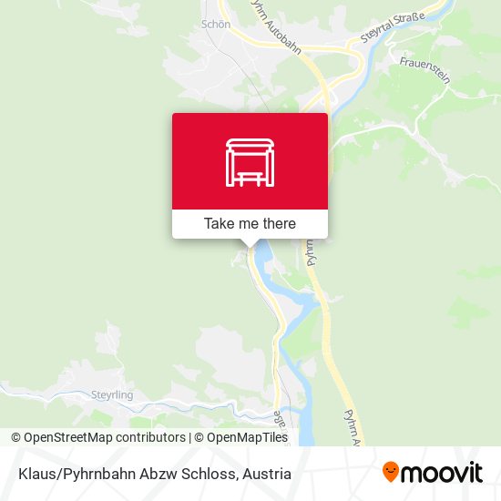 Klaus/Pyhrnbahn Abzw Schloss map