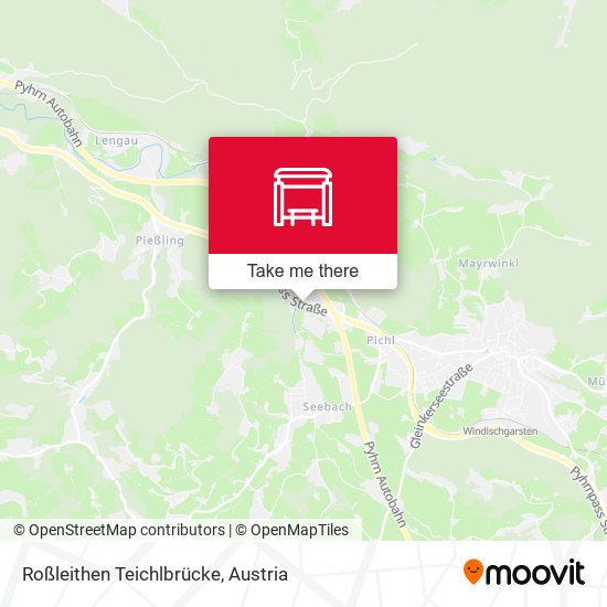 Roßleithen Teichlbrücke map