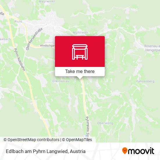Edlbach am Pyhrn Langwied map