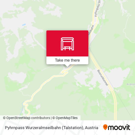 Pyhrnpass Wurzeralmseilbahn (Talstation) map