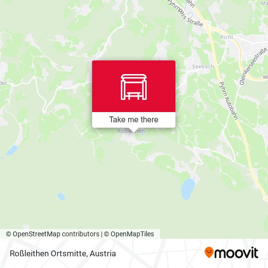 Roßleithen Ortsmitte map