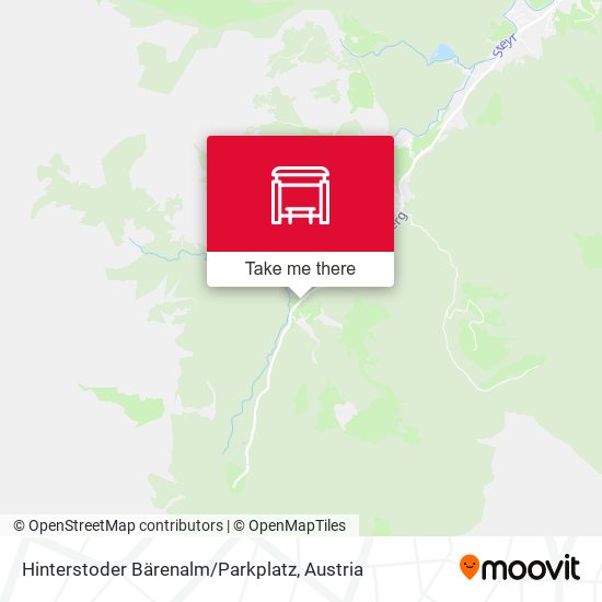 Hinterstoder Bärenalm / Parkplatz map