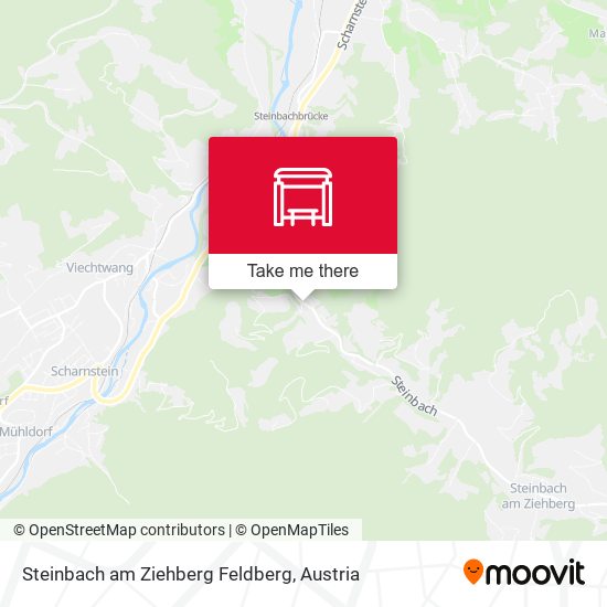Steinbach am Ziehberg Feldberg map