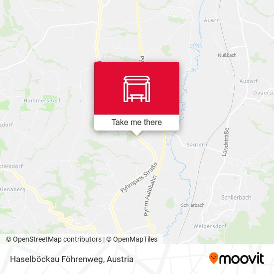 Haselböckau Föhrenweg map