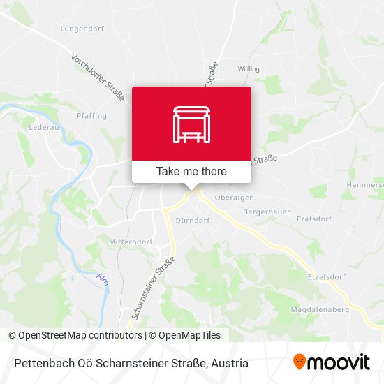 Pettenbach Oö Scharnsteiner Straße map