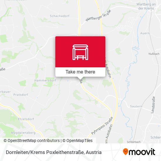 Dornleiten / Krems Poxleithenstraße map