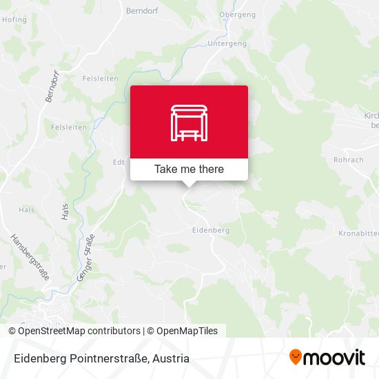 Eidenberg Pointnerstraße map