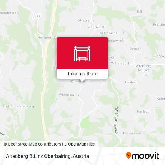 Altenberg B.Linz Oberbairing map