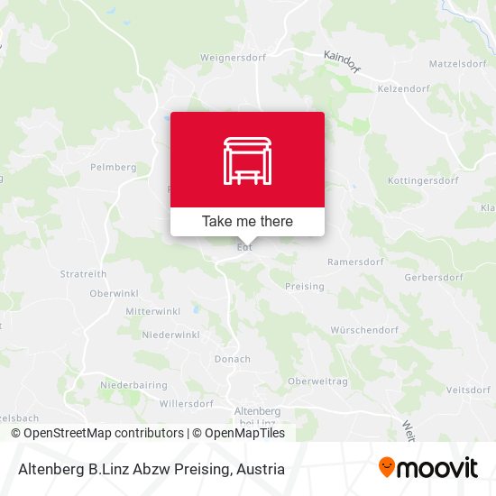 Altenberg B.Linz Abzw Preising map