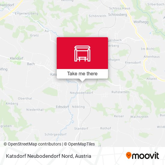 Katsdorf Neubodendorf Nord map