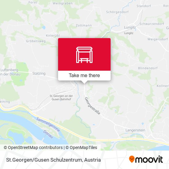 St.Georgen/Gusen Schulzentrum map