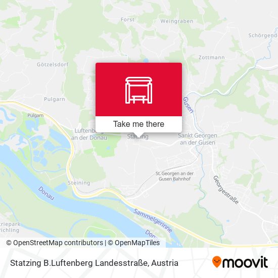 Statzing B.Luftenberg Landesstraße map