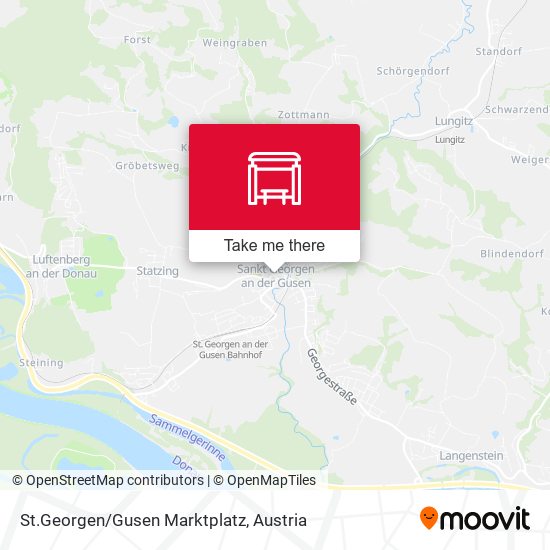 St.Georgen/Gusen Marktplatz map