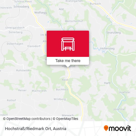 Hochstraß/Riedmark Ort map