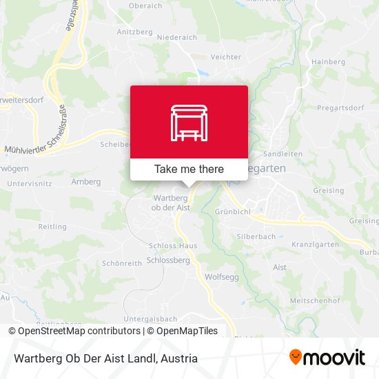 Wartberg Ob Der Aist Landl map