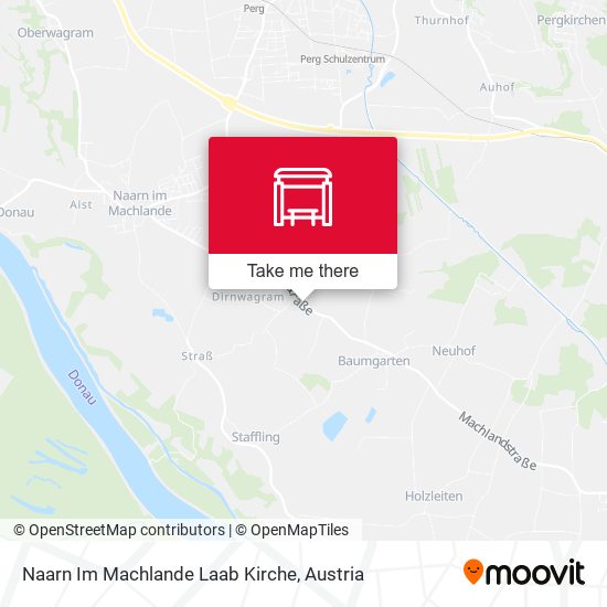 Naarn Im Machlande Laab Kirche map