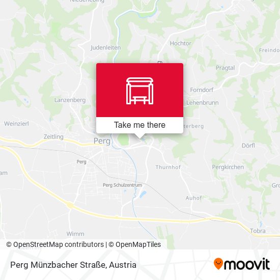 Perg Münzbacher Straße map
