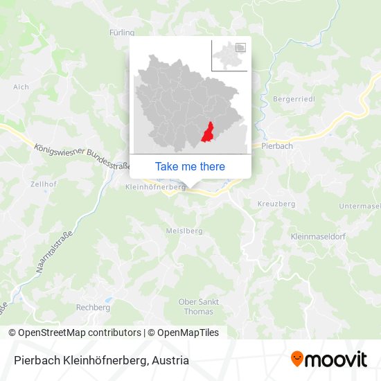 Pierbach Kleinhöfnerberg map