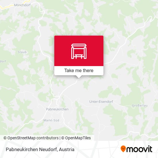 Pabneukirchen Neudorf map