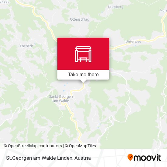 St.Georgen am Walde Linden map