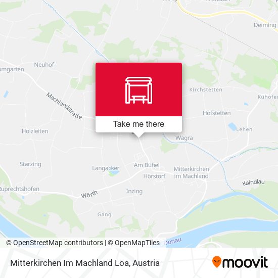 Mitterkirchen Im Machland Loa map