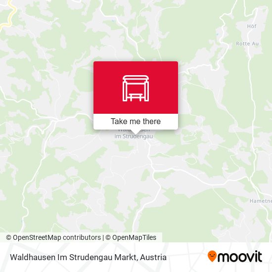 Waldhausen Im Strudengau Markt map