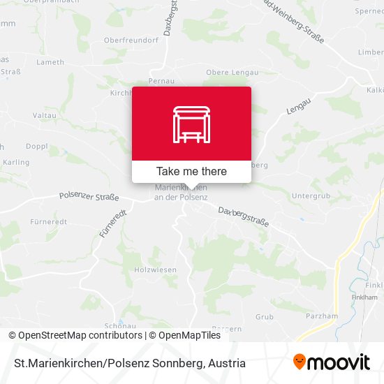 St.Marienkirchen / Polsenz Sonnberg map