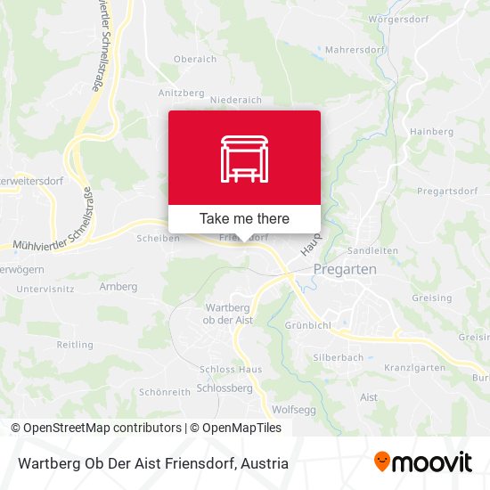 Wartberg Ob Der Aist Friensdorf map