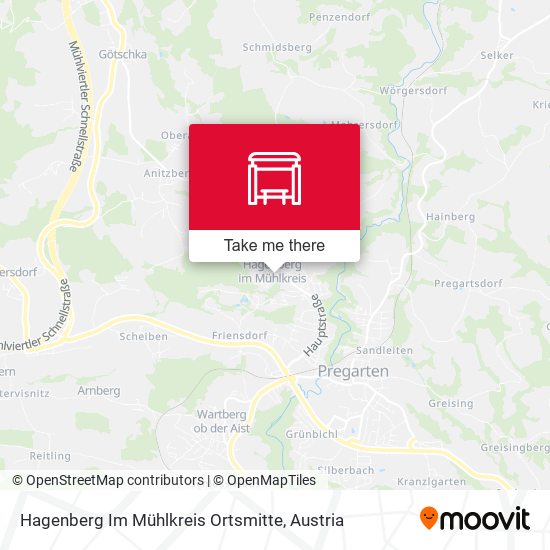 Hagenberg Im Mühlkreis Ortsmitte map