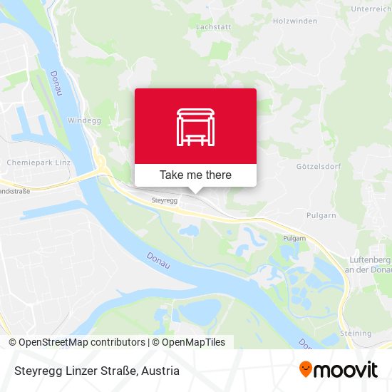 Steyregg Linzer Straße map