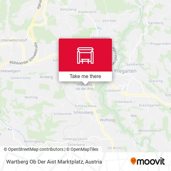 Wartberg Ob Der Aist Marktplatz map