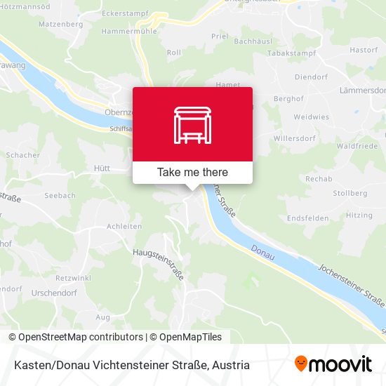 Kasten / Donau Vichtensteiner Straße map