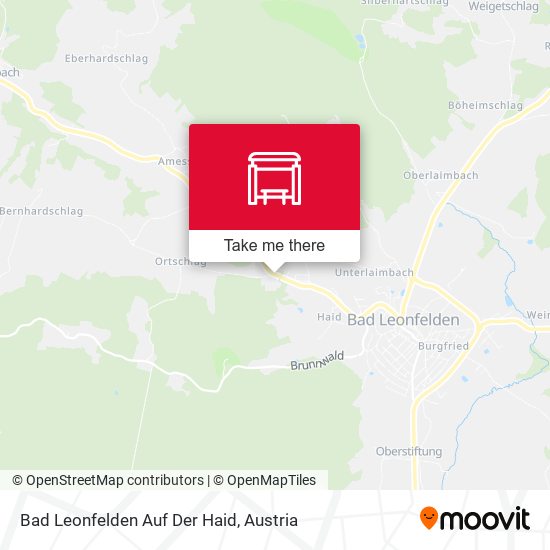 Bad Leonfelden Auf Der Haid map
