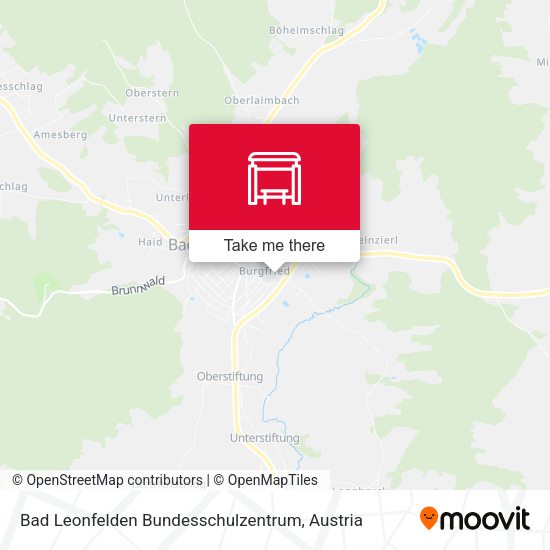 Bad Leonfelden Bundesschulzentrum map