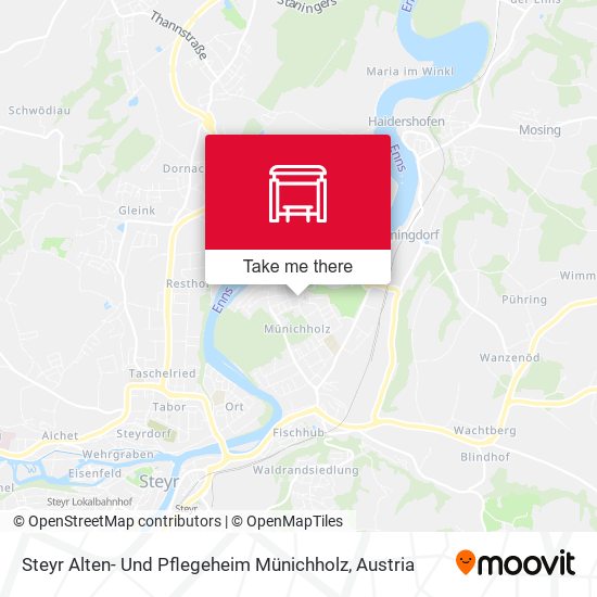 Steyr Alten- Und Pflegeheim Münichholz map