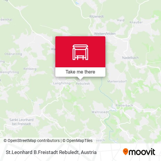 St.Leonhard B.Freistadt Rebuledt map