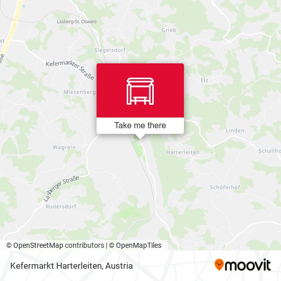 Kefermarkt Harterleiten map