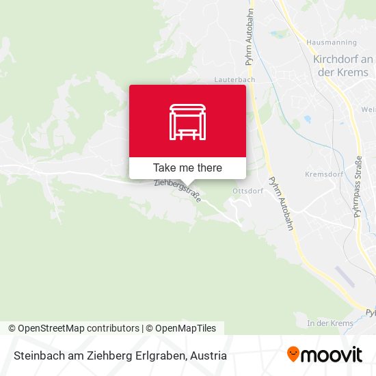 Steinbach am Ziehberg Erlgraben map