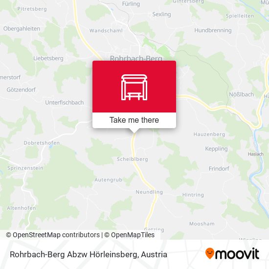 Rohrbach-Berg Abzw Hörleinsberg map