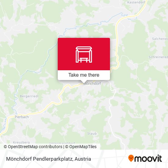 Mönchdorf Pendlerparkplatz map