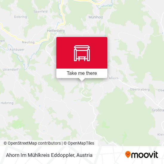 Ahorn Im Mühlkreis Eddoppler map