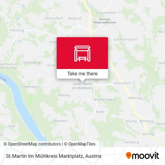 St.Martin Im Mühlkreis Marktplatz map